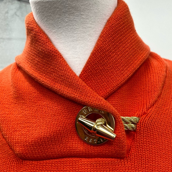 Ralph Lauren Shawl Collar w/Gold Toggle - Picture 6 of 14